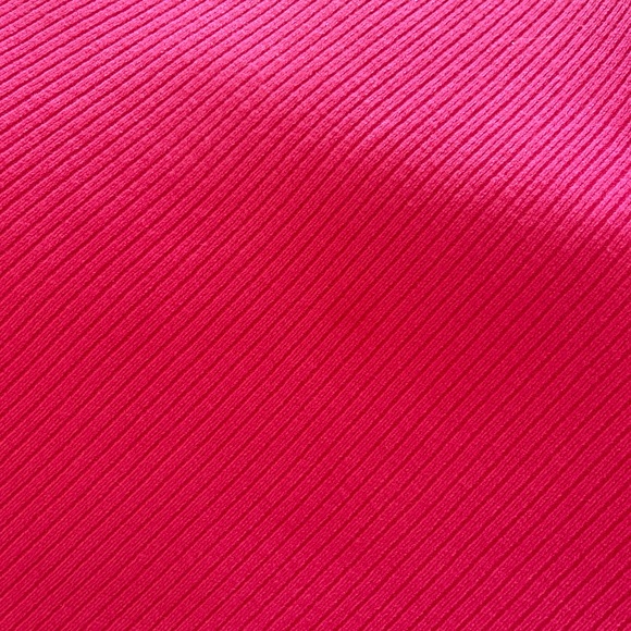 eesome Asymmetrical Fuchsia Sweater - Picture 7 of 7